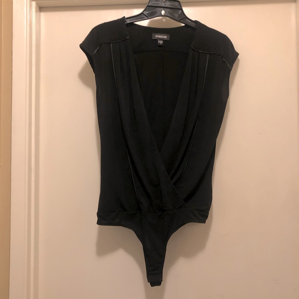 Bebe black bodysuit♟ DONATED TO CHARITY